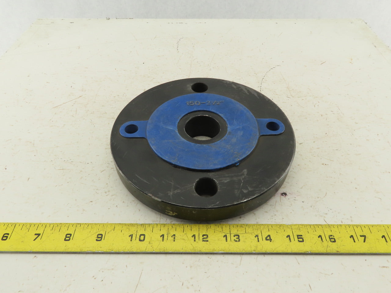 2.5x1 Class 150 Slip-On Raised Face Steel Pipe Weld Flange 7" OD 4 Bolt