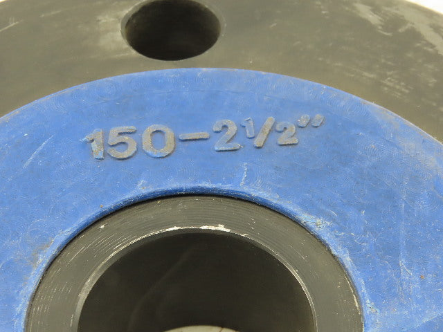 2.5x1 Class 150 Slip-On Raised Face Steel Pipe Weld Flange 7" OD 4 Bolt