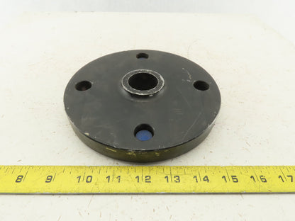 2.5x1 Class 150 Slip-On Raised Face Steel Pipe Weld Flange 7" OD 4 Bolt