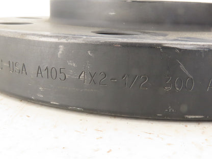 Kerkau 4x2-1/2 Class 300 Slip-On Raised Face Steel Pipe Weld Flange 8 Bolt USA