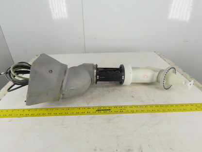 Ransburg RPA2 Fanuc Model P-200E Robotic Powder Applicator & Base Casting