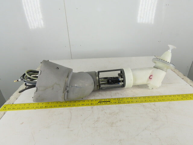 Ransburg RPA2 Fanuc Model P-200E Robotic Powder Applicator & Base Casting