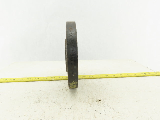 1x7 Class 150 Slip-On Raised Face Steel Pipe Weld Flange 4 Bolt