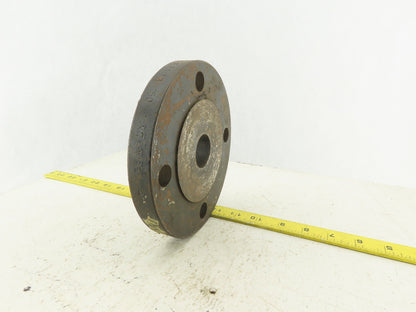 1x7 Class 150 Slip-On Raised Face Steel Pipe Weld Flange 4 Bolt