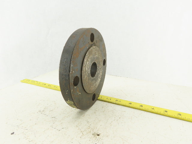 1x7 Class 150 Slip-On Raised Face Steel Pipe Weld Flange 4 Bolt