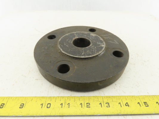 1x7 Class 150 Slip-On Raised Face Steel Pipe Weld Flange 4 Bolt