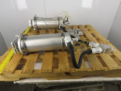Fanuc Model P-200E Robotic Powder Coat Metered Feed Hopper Pump 2 Part 30kG