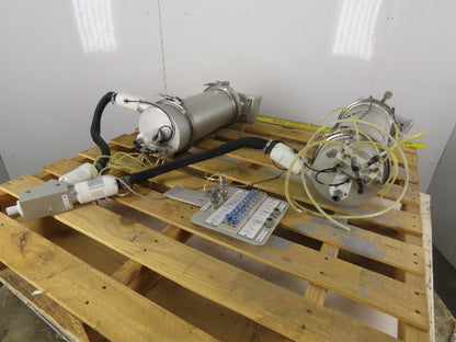 Fanuc Model P-200E Robotic Powder Coat Metered Feed Hopper Pump 2 Part 30kG