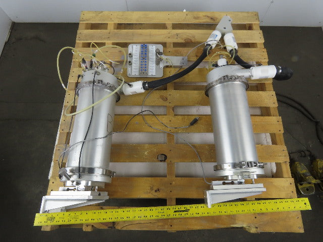 Fanuc Model P-200E Robotic Powder Coat Metered Feed Hopper Pump 2 Part 30kG