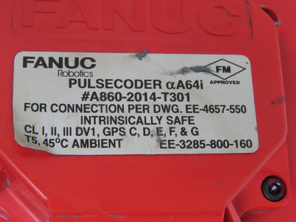 Fanuc A06B-0247-B605 4kW 3000RPM 230VAC 3 Phase  AC Servo Motor