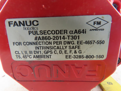 Fanuc A06B-0235-B605 2.5kW 4000RPM 184V AC 3Ph C-Frame AC Servo Motor