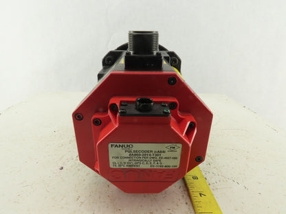 Fanuc A06B-0235-B605 2.5kW 4000RPM 184V AC 3Ph C-Frame AC Servo Motor