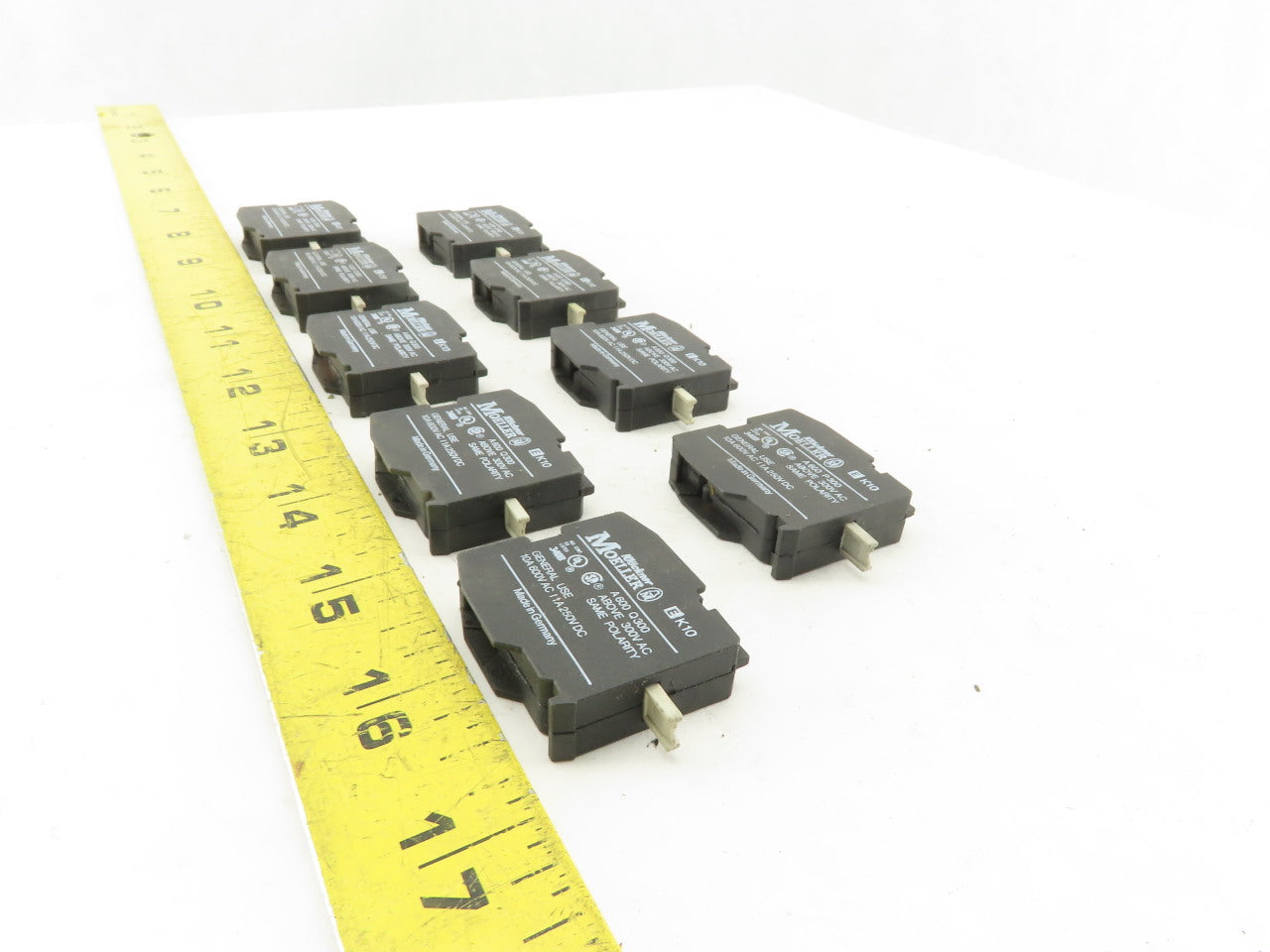 Moller 340B Contact Block 1 Pole N.O. Lot of 9