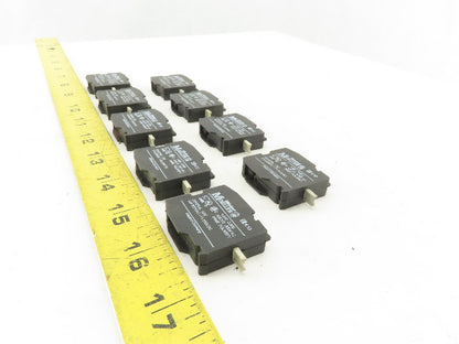 Moller 340B Contact Block 1 Pole N.O. Lot of 9