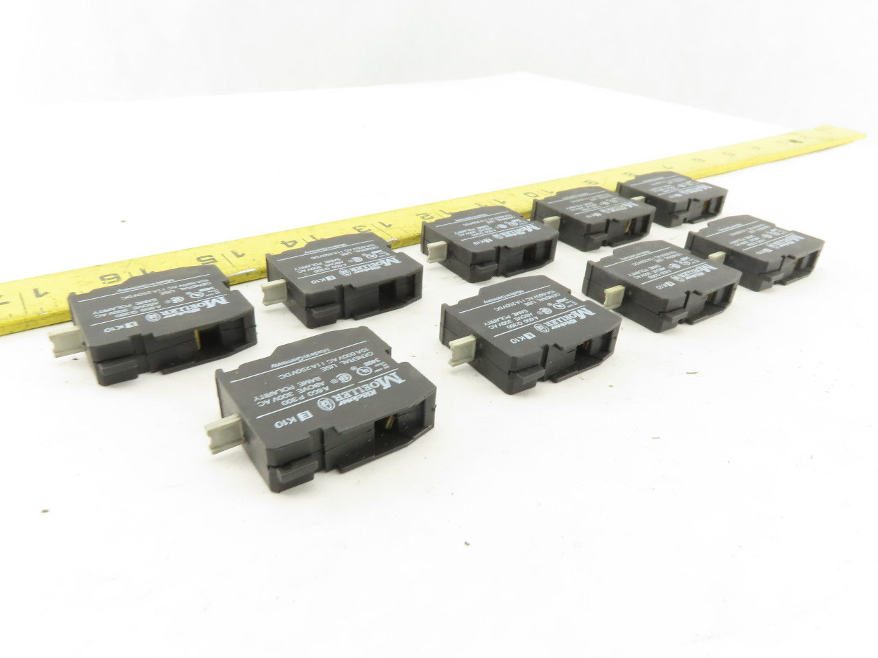Moller 340B Contact Block 1 Pole N.O. Lot of 9
