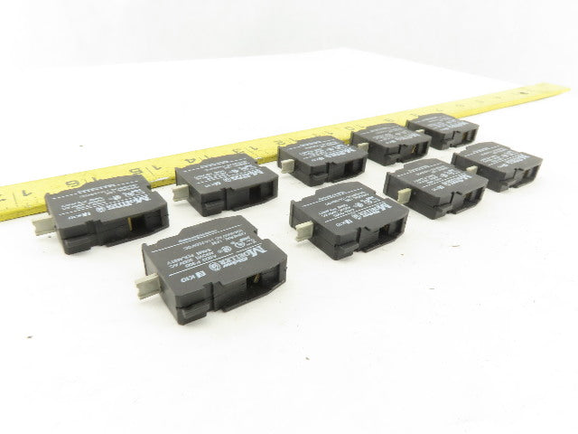 Moller 340B Contact Block 1 Pole N.O. Lot of 9