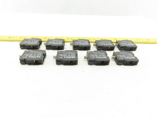 Moller 340B Contact Block 1 Pole N.O. Lot of 9