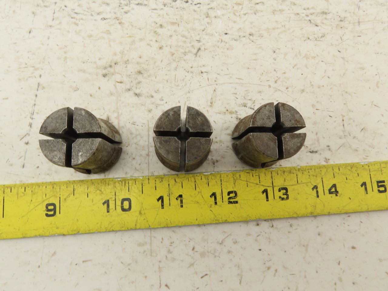 Erickson FTC025 0.255 Split F Series Collet Lot Of 3