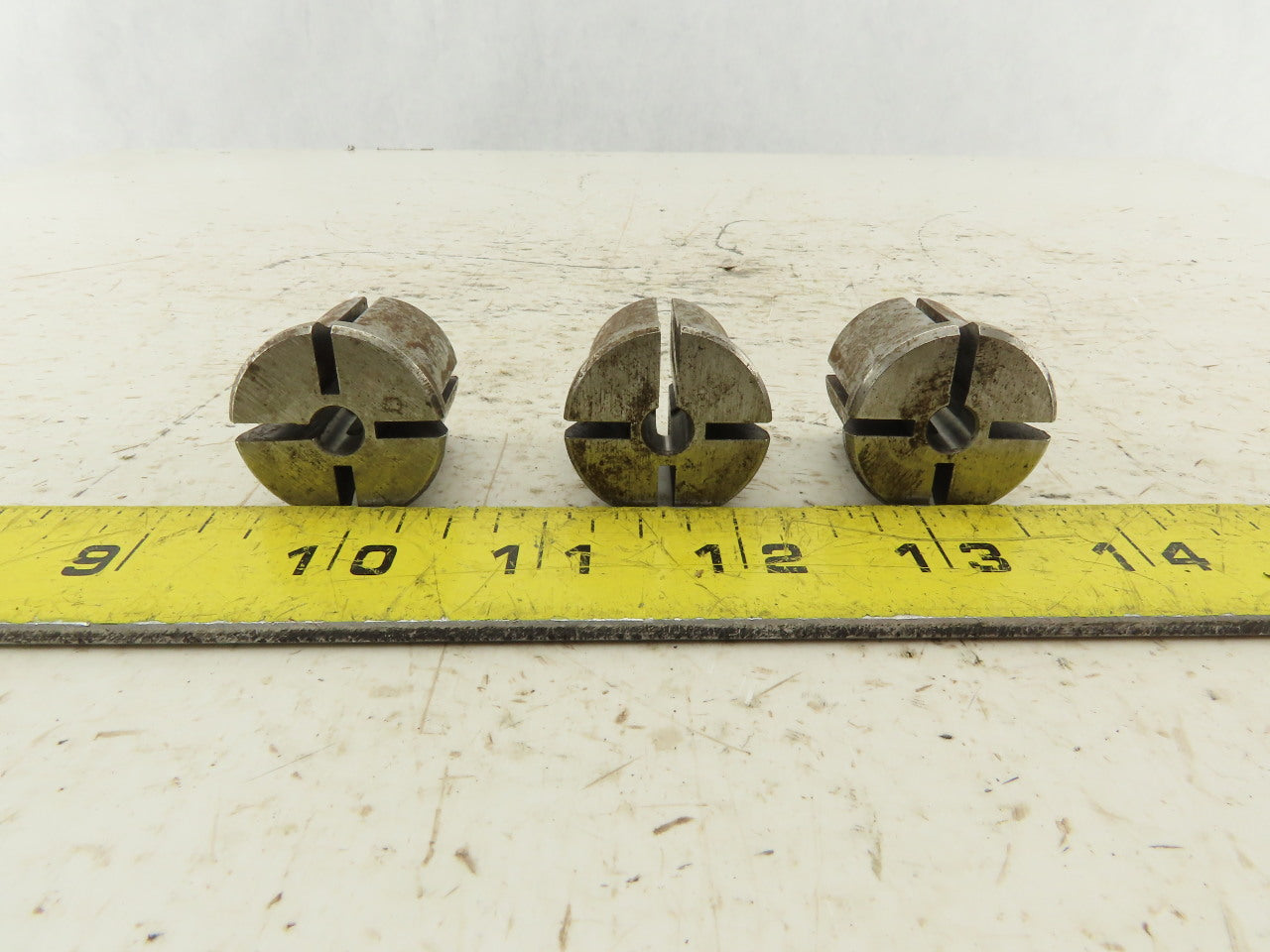 Erickson FTC025 0.255 Split F Series Collet Lot Of 3