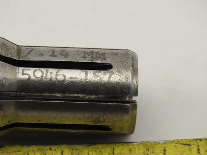 Erickson 5946-1571 7.14mm Spring Collet Lot Of 3