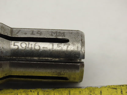 Erickson 5946-1571 7.14mm Spring Collet Lot Of 3