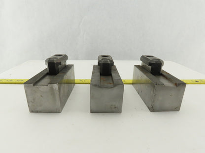 Lathe Chuck Jaws 4-3/8"L x 2"W X2"T Lot of 3