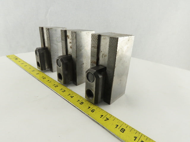 Lathe Chuck Jaws 4-3/8"L x 2"W X2"T Lot of 3