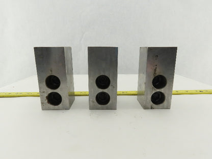 Lathe Chuck Jaws 4-3/8"L x 2"W X2"T Lot of 3