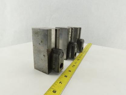 Lathe Chuck Jaws 4-3/8"L x 2"W X2"T Lot of 3