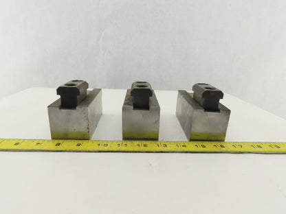 Lathe Chuck Jaws 4-3/8"L x 2"W X2"T Lot of 3