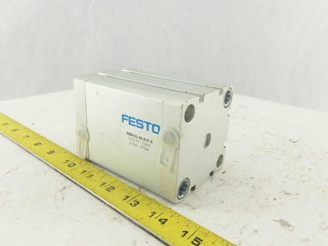 Festo ADN-63-60-A-P-A 63mm Bore 60mm Stroke Double Acting Compact Air Cylinder