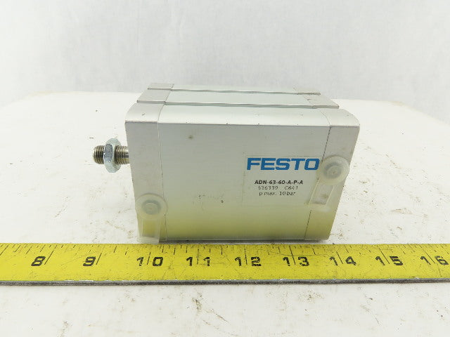 Festo ADN-63-60-A-P-A 63mm Bore 60mm Stroke Double Acting Compact Air Cylinder