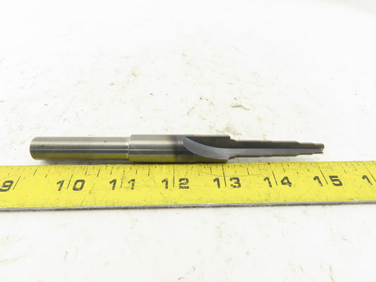 Star SU 295378 HB-110 3460-9827 Solid Carbide Step Drill Coolant Fed 1/4"-39/64"