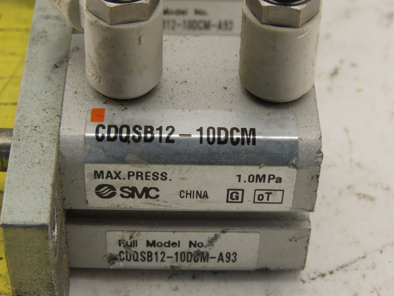 SMC CDQSB12-10DCM 12mm Bore 10mm Stroke Miniature Auto Switch Air Cylinder