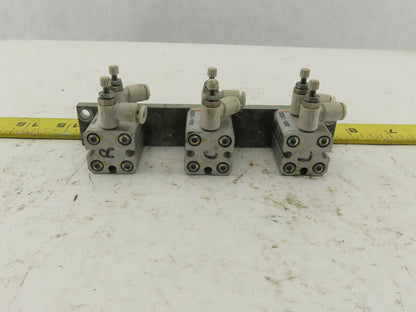 SMC CDQSB12-10DCM 12mm Bore 10mm Stroke Miniature Auto Switch Air Cylinder