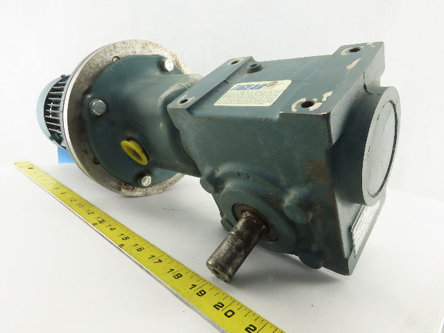 Tigar/Sew Eurodrive 17S15R 3/4Hp Gear Motor 15:1 Ratio 133.3 RPM 230/460V 3Ph