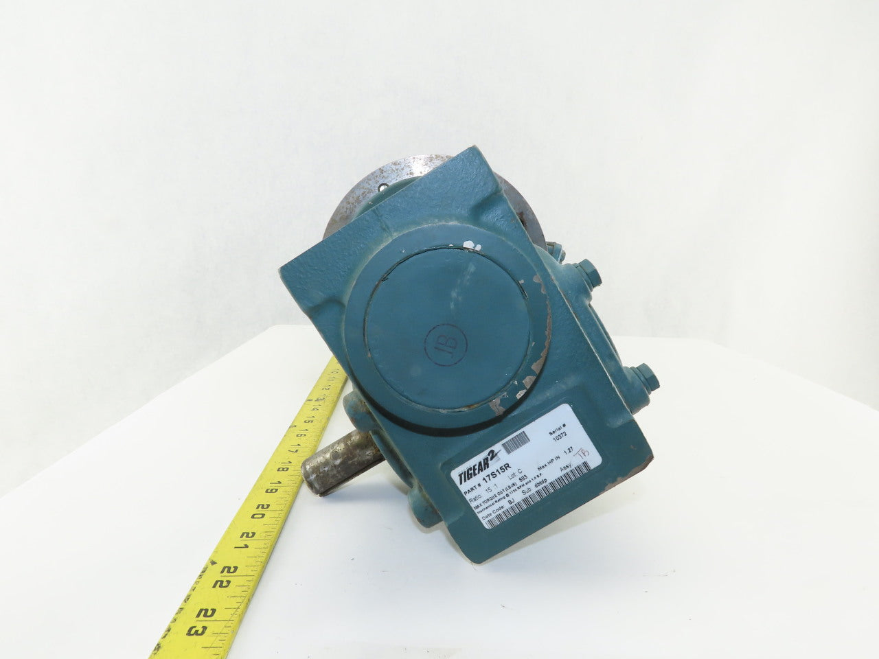 Tigar/Sew Eurodrive 17S15R 3/4Hp Gear Motor 15:1 Ratio 133.3 RPM 230/460V 3Ph