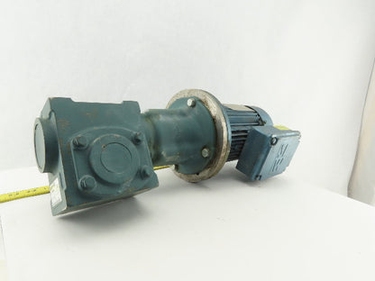 Tigar/Sew Eurodrive 17S15R 3/4Hp Gear Motor 15:1 Ratio 133.3 RPM 230/460V 3Ph