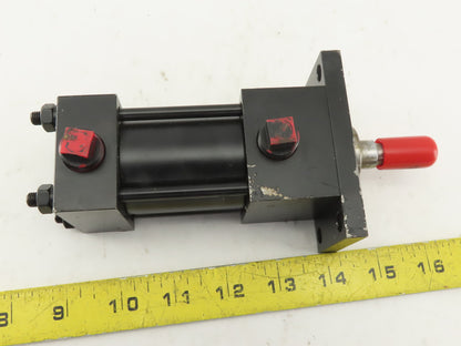 Pneumatic Tie Rod  Air Cylinder 1-1/4" Bore 1" Stroke Double Acting