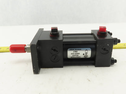 Pneumatic Tie Rod  Air Cylinder 1-1/4" Bore 1" Stroke Double Acting