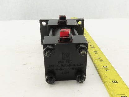 Pneumatic Tie Rod  Air Cylinder 1-1/4" Bore 1" Stroke Double Acting