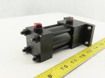 Pneumatic Tie Rod  Air Cylinder 1-1/4" Bore 1" Stroke Double Acting