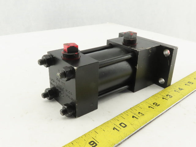 Pneumatic Tie Rod  Air Cylinder 1-1/4" Bore 1" Stroke Double Acting