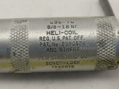 Heli Coil 535-10 5/8-18 NF Screw Lock Insert Tool