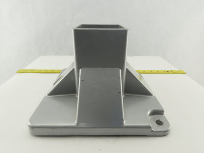 FlexLink XCFF 88X260 88mm Square Tube Floor Flange Mounting Socket