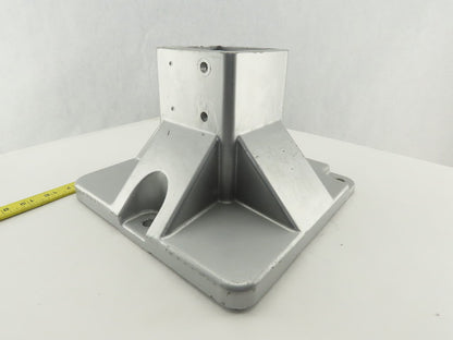 FlexLink XCFF 88X260 88mm Square Tube Floor Flange Mounting Socket