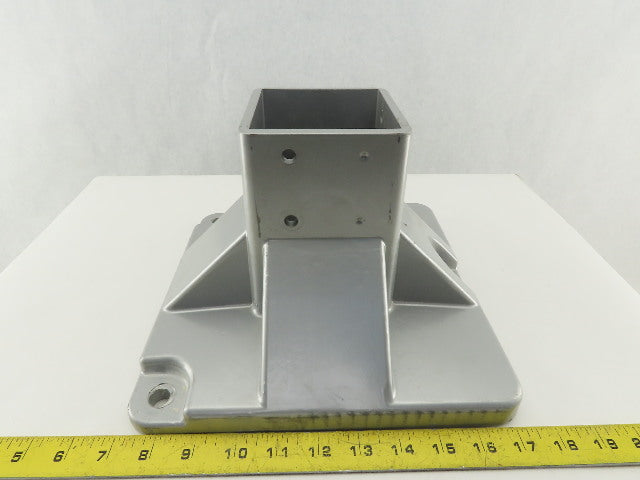 FlexLink XCFF 88X260 88mm Square Tube Floor Flange Mounting Socket