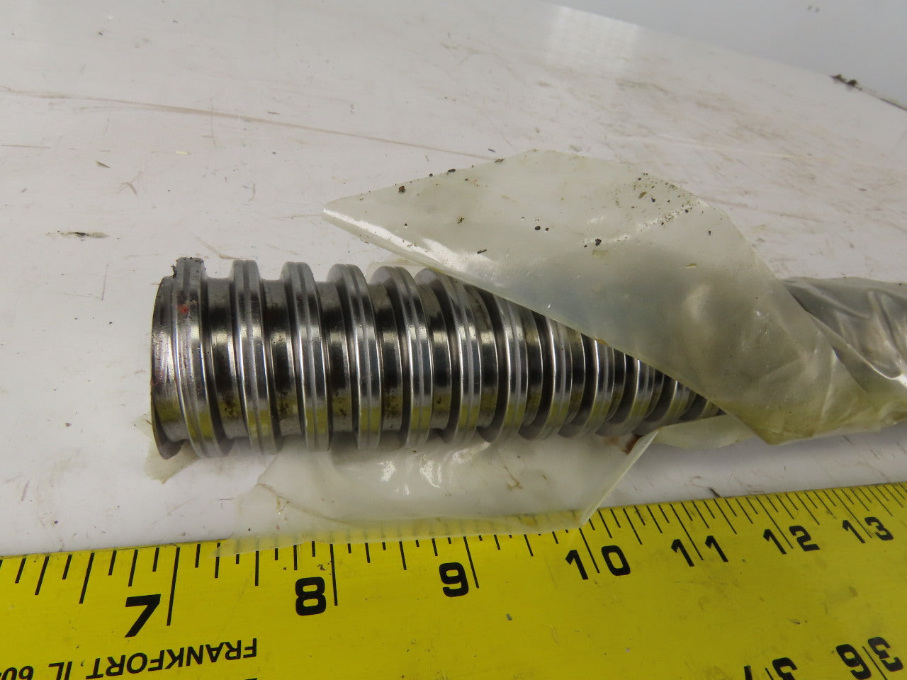 1-1/2" OD Jack Screw Flange Plate Mount 3 Turns Per Inch 35" Tall