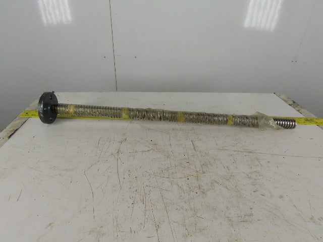 1-1/2" OD Jack Screw Flange Plate Mount 3 Turns Per Inch 35" Tall