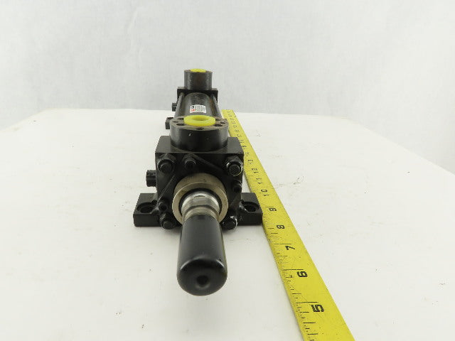 Schrader Bellows Hydraulic Cylinder 2" Bore 8" Stroke Double Acting